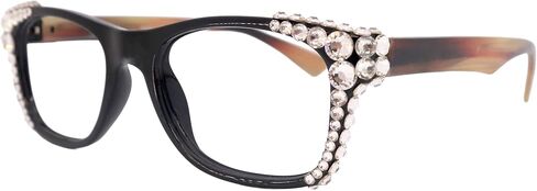 NY FIFTH AVENUE Kelly, (Bling) Women Reading Glasses W (Clear) Genuine European Crystals. in Kuwait