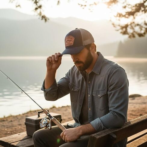 BUBBLEHEAD INK Ain't Caught Sh*t Fishing Club, Fisherman Fishing Gifts for Men, Dad, Funny Fishing Gift for Outdoorsman (Salmon Trout) Black in Kuwait