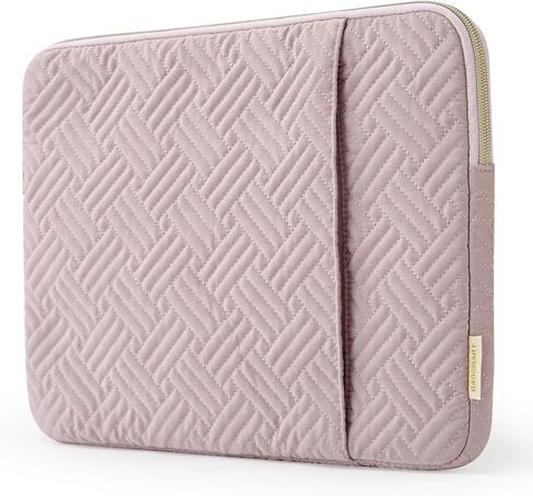BAGSMART Laptop Sleeve Bag Compatible with MacBook Air/Pro, 13-13.3 inch Notebook, Compatible with MacBook Pro 14 Inch, MacBook Air M2 Sleeve 13 Inch, Repellent Protective Case with Pocket, Pink in Kuwait