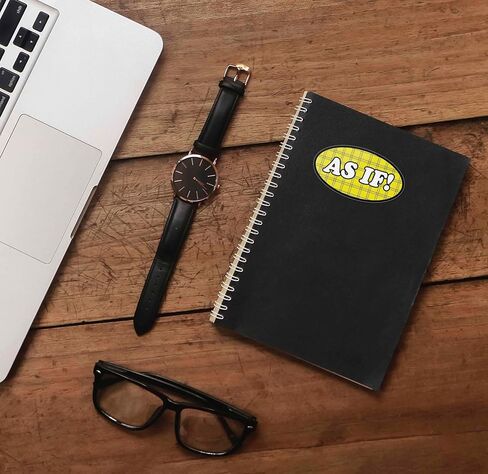 Yellow Plaid Funny Movie Quote Decal for Laptop - Funny 90s Kid Stickers - Cute Millennial Sarcastic Humor Sticker for Hydroflask Water Bottle in Kuwait