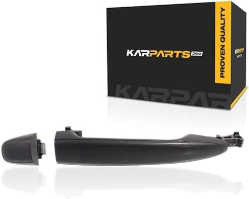 مقبض باب KarParts360 لسيارة تويوتا كامري 2007-2011 جانب الركاب | الخارج | الجبهة | أسود محكم | تقليم: جميع النماذج الفرعية in Saudi Arabia