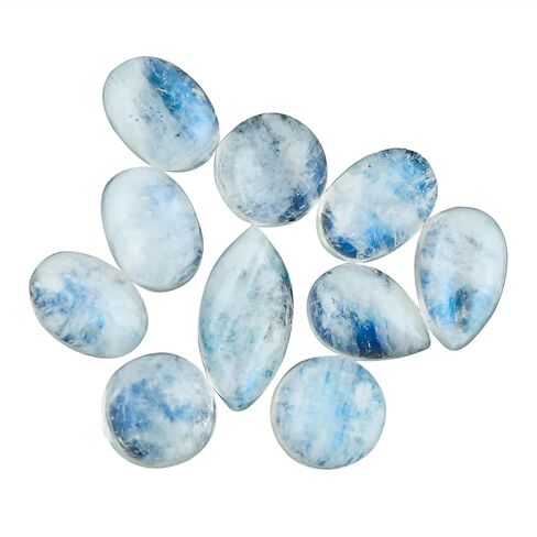 10pcs, Natural K2 Jasper Gemstone Cabochon, Wholesale Flatback Crystals, Polished Stones, DIY-Jewelry Making, Bulk Loose Supplies, Wire Wrapping, Decoration, Gem Collection in Kuwait