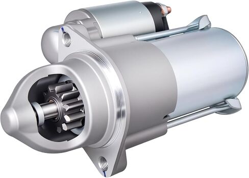 19090 Starter (For 2.4L Gas) Compatible With Hy-undai 10-12 Santa Fe, 09-14 Sonata/K-i-a 12-14 Optima Sorento [OE# 361002G100 410-40040 410-12398 FS14N1 19090N SVA0019] in Saudi Arabia