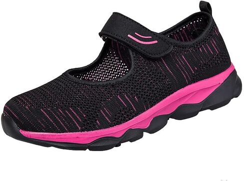 Women's Casual Sneaker Womens Barefoot Walking Shoes Adjustable Flats Casual Shoes Breathable Slip on Sneakers Indoor Outdoor Sport Sandals in Kuwait