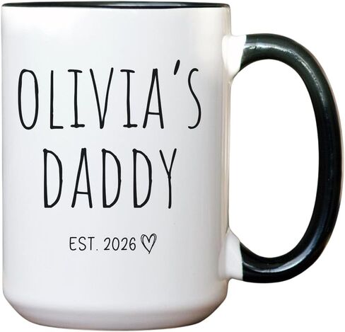 كوب مخصص لأفضل أب من Par Mug، هدايا لأب الجولف، هدايا كوب صورة وجه مخصصة للبابا الجد في عيد الميلاد، هدية عيد الأب للبابا، هدية الأب من الابنة in Kuwait