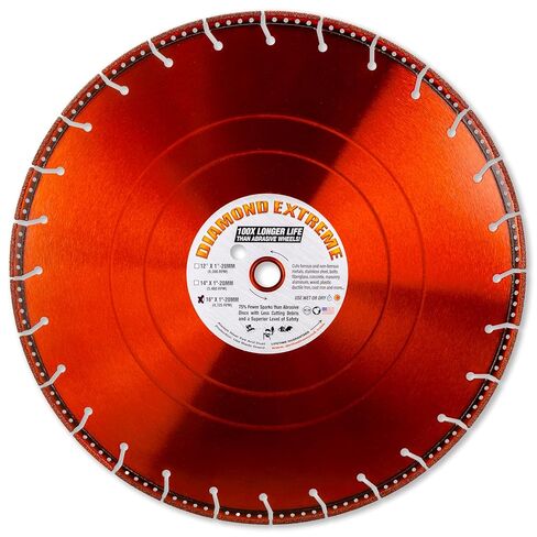 Diamond Extreme Metal Cut Off Wheel 4 1/2 Inch, Heavy-Duty All Purpose Metal Cutting Diamond Blade for Rebar, Steel, Iron & More in Saudi Arabia