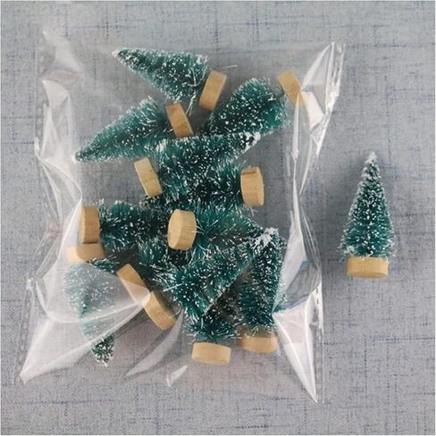 12-Piece Christmas Tree Sisal Silk Cedar Decoration Small Christmas Tree(GG) in Kuwait