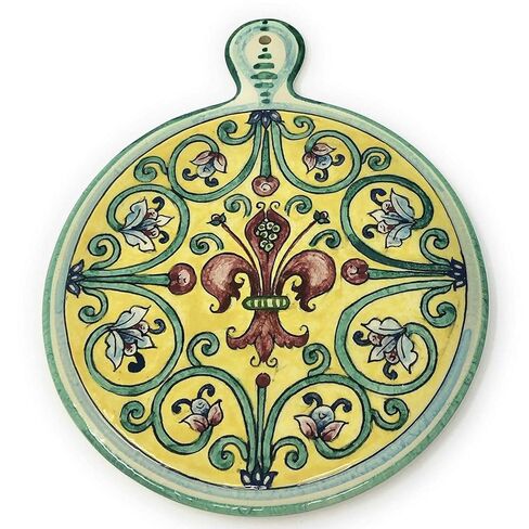 CERAMICHE PARRINI - أواني المطبخ الإيطالية المصنوعة من السيراميك والبلاط والفخار المزخرف بالزنبق والمرسومة يدويًا والمصنوعة في إيطاليا توسكان in Kuwait