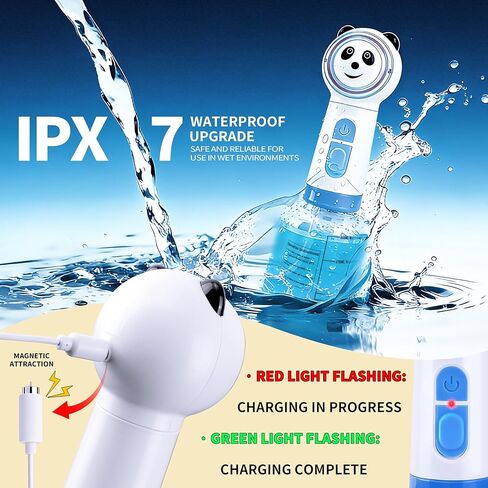Electric Foaming Shampoo Dispenser for Dog&Cat Bath, Newly Upgraded Magnetic Rechargeable/Includes an Extra Charging Cable 2 Total, Automatic Foam Soap Sprayer for Multi-Surface Cleaning-Kitchen/Bath in Kuwait