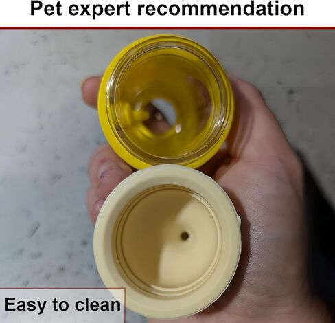 Pet Nursing Bottle, Yellow Animal Feeding Bottles with Soft Silicone Nipple, Anti-Choking Design, Slow Flow Kitten Bottle Feeding kit for Puppies, Kittens and Small Animals (20 ml) in Kuwait