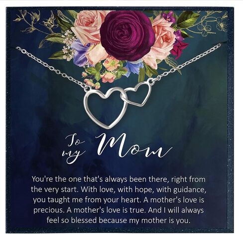 Mother Necklace Gift, Gift for Mom from daughter, Mom Necklace from Son, Mother Daughter, Mother Son, Bonus Mom, Stepmom, Other Mom Gift in Kuwait
