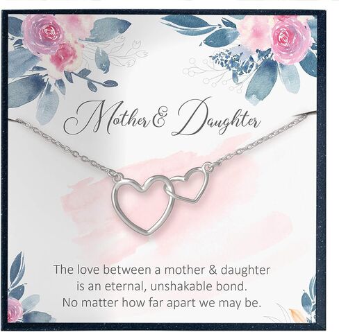 Mother Necklace Gift, Gift for Mom from daughter, Mom Necklace from Son, Mother Daughter, Mother Son, Bonus Mom, Stepmom, Other Mom Gift in Saudi Arabia