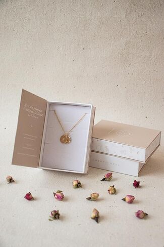 Personalized Paw Print Necklace for Women, Dog Mom Necklace, Pet Memorial Necklace, Available in Gold-Filled Sterling Silver or Rose-Gold-Filled in Kuwait