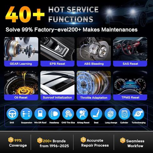 Autel MaxiCheck MX900 OBD2 Scanner with BST106 (Same Functionality as BT506) All System Diagnostic Scan Tool for Cars 40+ Reset Services Autos Maxisys Tool Upgrade of Autel MX808 MD808 MK808 S PRO in Kuwait