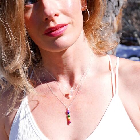 I AM SERIES Genuine Gemstone and Semi-Precious Metal Necklace in Saudi Arabia