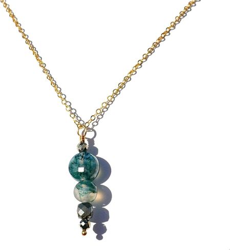 I AM SERIES Genuine Gemstone and Semi-Precious Metal Necklace in Saudi Arabia