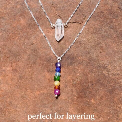 I AM SERIES Genuine Gemstone and Semi-Precious Metal Necklace in Saudi Arabia