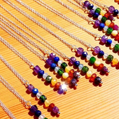 I AM SERIES Genuine Gemstone and Semi-Precious Metal Necklace in Saudi Arabia