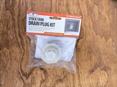 Little Giant® Stock Tank Drain Plug Kit - 3/4 Inch Standard Fitting in Kuwait