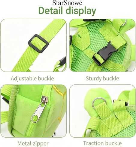 StarSnowe×Pet Backpack Harness, Cute No-Pull Dog Saddle Bags with Adjustable Straps& D-Ring, Self Carrier Poopbag Holder for Outdoor Travel Hiking, Turtle in Kuwait