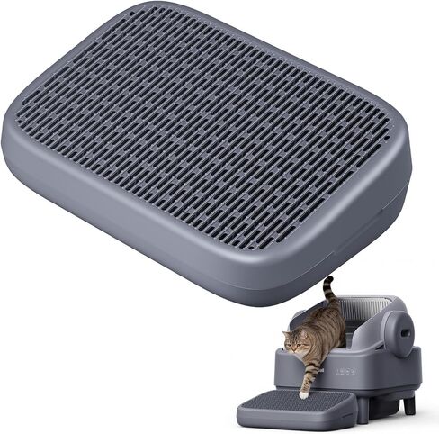 Oneisall Cat Stairs and Steps for Ease S1 Automatic Litter Box, Litter Box Ramp for Small and Elderly Cats, Anti-Tracking, Easy to Clean in Kuwait