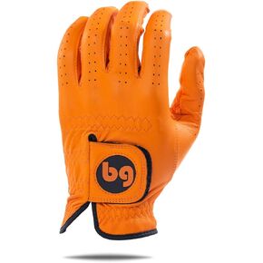 BG Bender Golf Glove | Wear On Left | (Orange, Mens XL)