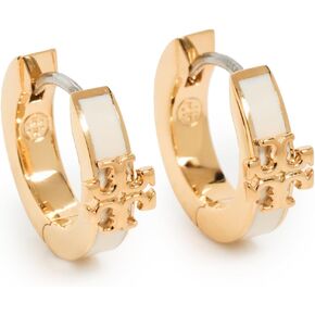 Tory Burch Women's Kira Enamel Huggie Earrings