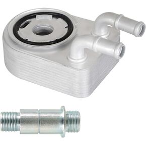 WFLNHB Engine Oil Cooler Replacement for Dodge Journey Jeep Compass Chrysler Sebring 200 Engine 4884757AE 4884757AD