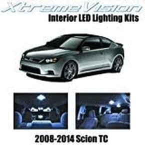 XtremeVision Interior LED for Scion TC 2008-2014 (7 Pieces) Cool White Interior LED Kit + Installation Tool
