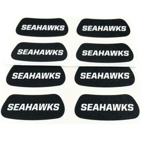 ملصق EyeBlack Eagles Team Sports Under Eye ملصق الكلية/الجامعة، المدرسة الثانوية، كرة القدم الاحترافية، الكرة اللينة، البيسبول، الرياضات المجتمعية، Little League Easy Stick and Peel 8 شرائط (4 أزواج)