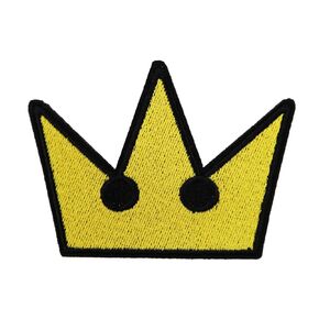 Crown Embroidered Iron On Patch