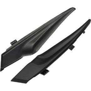 1 Pair Front Windshield Wrap Corner Trim Compatible for Toyota Corolla 2014-2019, Durable Plastic Black Left Right Windshield Wiper Cover in Saudi Arabia
