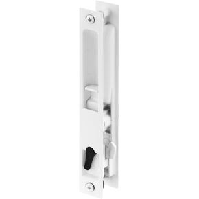 Prime-Line C 1226 Diecast Non-Keyed Patio Sliding Door Handle Set for 1 In. to 1-1/8 In. Thick Sliding Glass Doors, White (Single Pack)