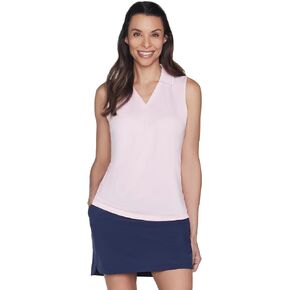 Skechers Women's Godri Swift Club Sleeveless Polo