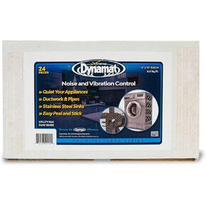 Dynamat Xtreme Architectural Utility Pak 24 - صفائح عازلة للصوت - مادة عازلة للصوت للمنزل - عازل الضوضاء والتحكم في الاهتزاز - حاجز الضوضاء للأجهزة المنزلية