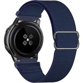YEEJOK Compatible for Fossil Watch Band 22mm, Fossil Men's Gen 6/5E 44mm Bands Nylon, Stretchy Solo Loop Sport Elastic Braided Wristbands for Men's Gen 5LTE/Carlyle Garrett/Women's Julianna/Gen 4 Explorist HR