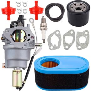 951-12771A Carburetor 951-12690 Oil Filter for MTD 751-12771 951-12823 Craftsman LT1500 R1000 RER1000 T1000 T1200 Troy Bilt TB30 TB30R TB42 Cub CC760ES CC30 Lawn Mower Tune Up Kits