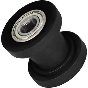 10mm Chain Roller Pulley Tensioner Wheel Guide Fit for Pit Dirt Mini Bike ATV 125cc 140cc 160cc SSR XR125 CRF50 KLX110 (black)