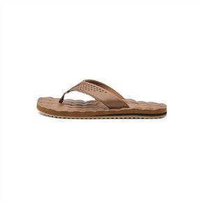 Volcom Men's Recliner Leather Sandal Flip Flop