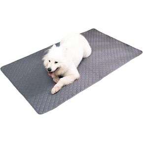 وسادات تبول للكلاب قابلة للغسل، وسادات تبول قابلة لإعادة الاستخدام للكلاب، وسادات تبول غير قابلة للانزلاق وقابلة للغسل، تنطبق على الأريكة، والتدريب على استخدام المرحاض، وقفص اللعب، والقفص، والسفر بالسيارة وما إلى ذلك (35 × 60 بوصة) in Kuwait