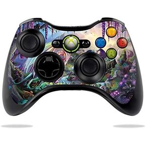 MightySkins Skin Compatible with Microsoft Xbox 360 Controller - Dragon Paradise | Protective, Durable, and Unique Vinyl Decal wrap Cover | Easy to Apply, Remove, and Change Styles | Made in The USA