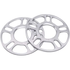 StanceMagic - فواصل عجلات محورية 3 مم 5x114.3 (60.1 مم) متوافقة مع Toyota Avalon Camry Supra Scion Tc Lexus ES300 ES330 ES350 IS250 IS300 IS350 GS300 GS350 (فضي - عبوة من قطعتين)