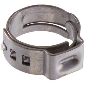 Oetiker 16700012 Stepless Ear Clamp, One Ear, Clamp ID Range 11.5 mm (Closed) - 14 mm (Open) (Pack of 25)