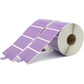 2.25" X 1.25" Direct Thermal Labels Barcode Address Labels 1000Pcs/Roll Compatible with Rollo & Zebra Desktop Printers (1 ROLL, Orange)