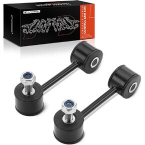 A-Premium 2 x Front Sway Bar Links Stabilizer Bar Links, Compatible with Volkswagen Jetta 1999-2006, Golf 1998-2003, Beetle 1999-2010, FWD Only