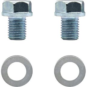 Oil Drain Plug Standard M12-1.5, Head Size 17Mm Compatible with Select Models For 50cc 70cc 90cc 110cc 125cc 140cc 150cc 160cc Chinese Pit Dirt Motor Bike SSR