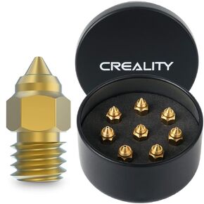High End Hardened Steel Nozzle MK8 0.4MM 450℃ Harden Extruder Tips with High Thermal Conductivity for Creality Ender 3/Pro/V2/MAX,Ender 5/Pro/Plus,Ender 6,CR-10S/S4/S5 3D Printers