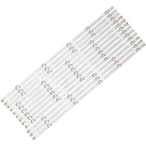12pcs LED Backlight Strips for 65" TV 65UJ6300 65UJ6300-UA 65UJ6200-UA 65UJ630V EAV63673007 65UJ63_UHD_A B C D