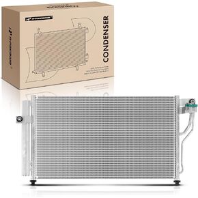 A-Premium Air Conditioning A/C Condenser Compatible with Hyundai Accent 2006-2011 L4 1.6L, Replace# 97606-1E000