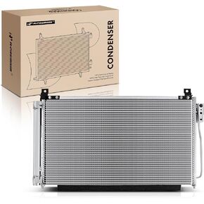 A-Premium Air Conditioning A/C Condenser Compatible with Infiniti Q50 2004-2019 3.5L 3.7L, Replace# 921004GB0A